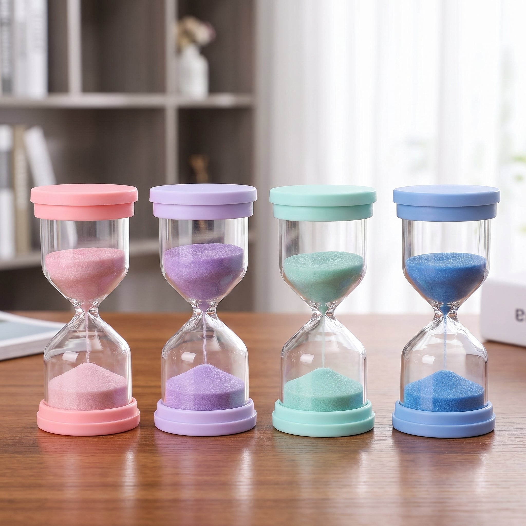 Macaron Color Drop-Resistant Sand Timer