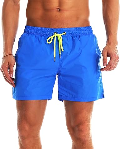 Men's Swim Trunks Quick Dry Beach Shorts Swimwear Bathing Suit